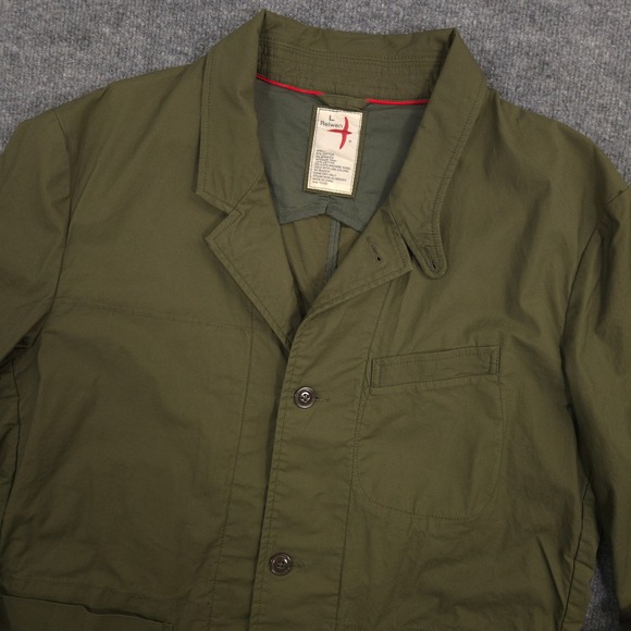 Relwen Flyweight Flex Blazer Jacket Mens Large Green Heritage Outdoor Huckberry - Picture 2 of 11